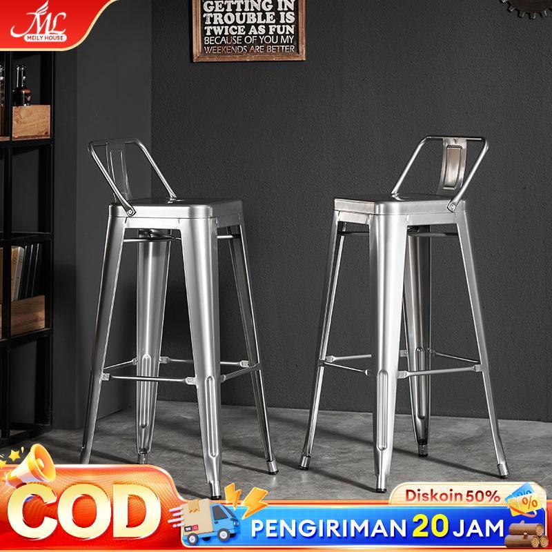 Kursi Tolix  Kursi Tinggi Kursi  Besi  Kursi Cafe Kursi Bar Besi  Kursi Persegi Tinggi