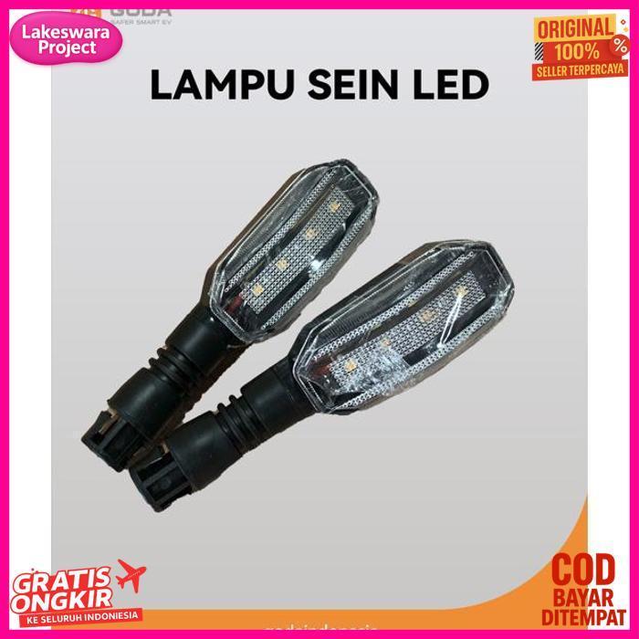 Original Goda - Sparepart Sepeda Listrik- Lampu Sein Universal