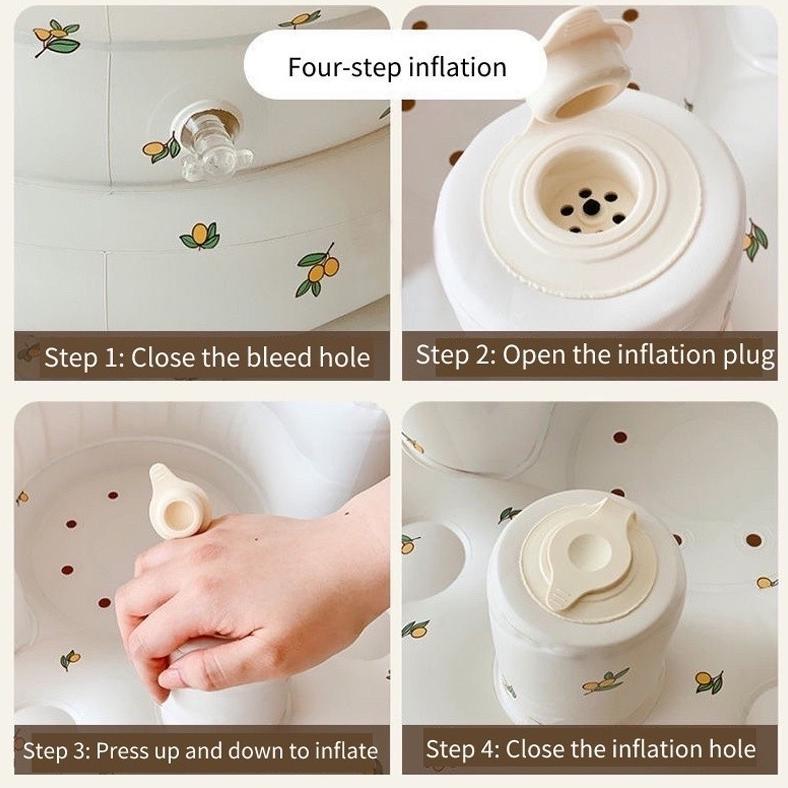 Discount Luvhome Sofa Bayi Belajar Sofa Tiup Kursi Pompa Bayi Kursi Makan Bayi Belajar Duduk Makan M