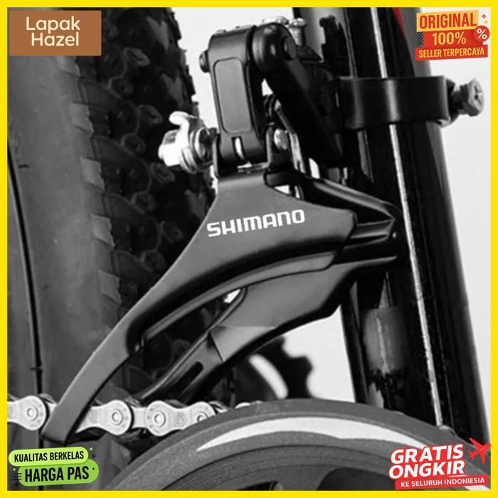 Termurah Fd Shifter Shlmano 2 / 3 Speed Front Derailleur Sepeda Mtb Lipat Dll Tarikan Atas Depan Tou