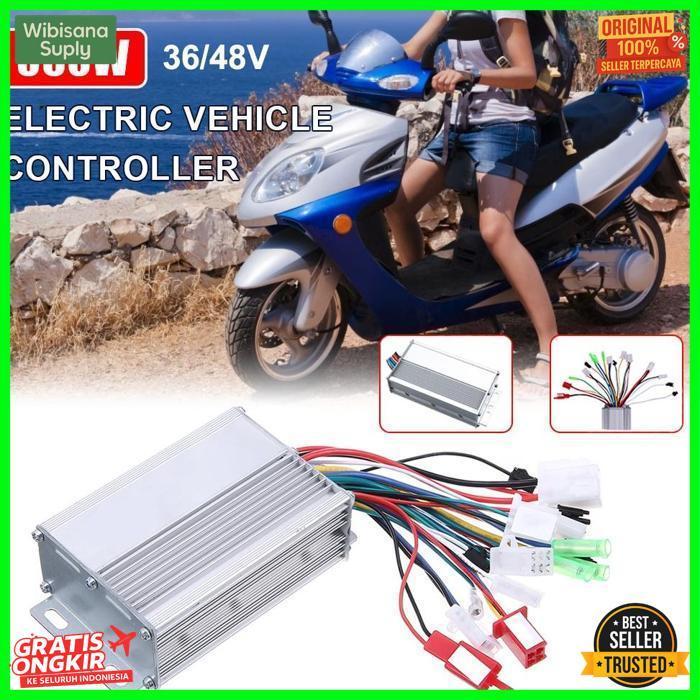 Terlaris Kontroler Sepeda Listrik Motor Elektrik Kontrol Bldc 36V 48V 64V 350W 500W 1000W Watt Unive