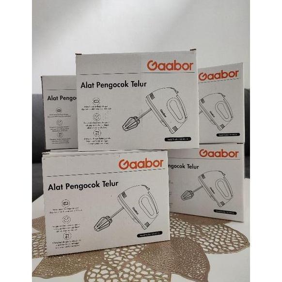 Expert- GAABOR HAND MIXER 100 WATT PENGOCOK TELUR STAINLESS
