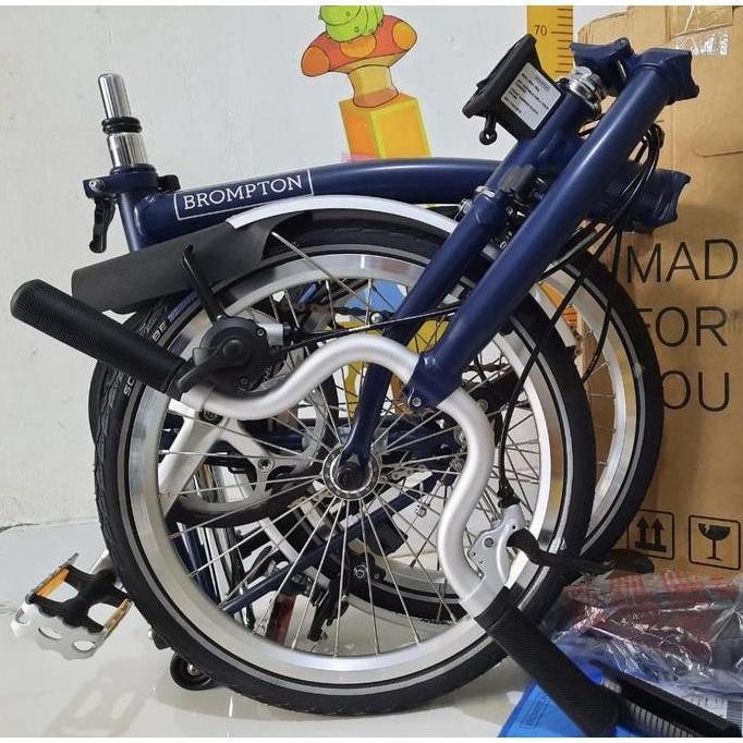 Terlaris Sepeda Lipat Brompton M3L Tempest Blue