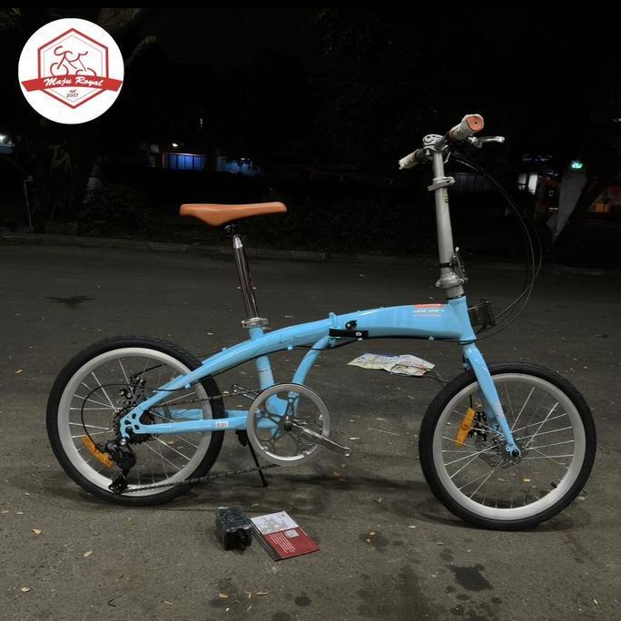 Terlaris Sepeda Lipat Police Milan 20 Inch Element Bukan Troy Noris Ecosmo