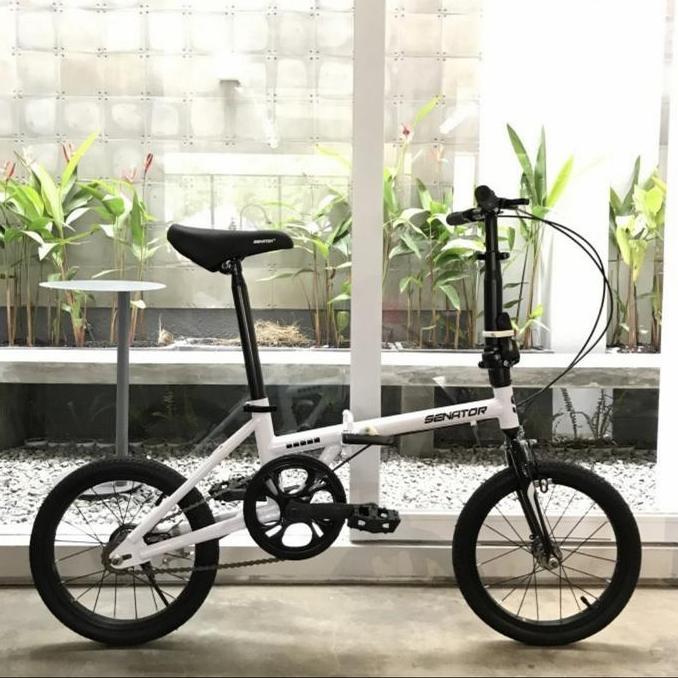 Terlaris Sepeda Lipat 16 Senator Single Speed