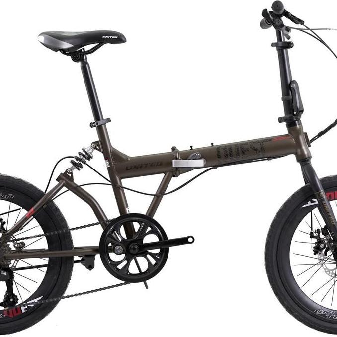 Terlaris Sepeda Lipat United 20 Inch Quest Ci-04