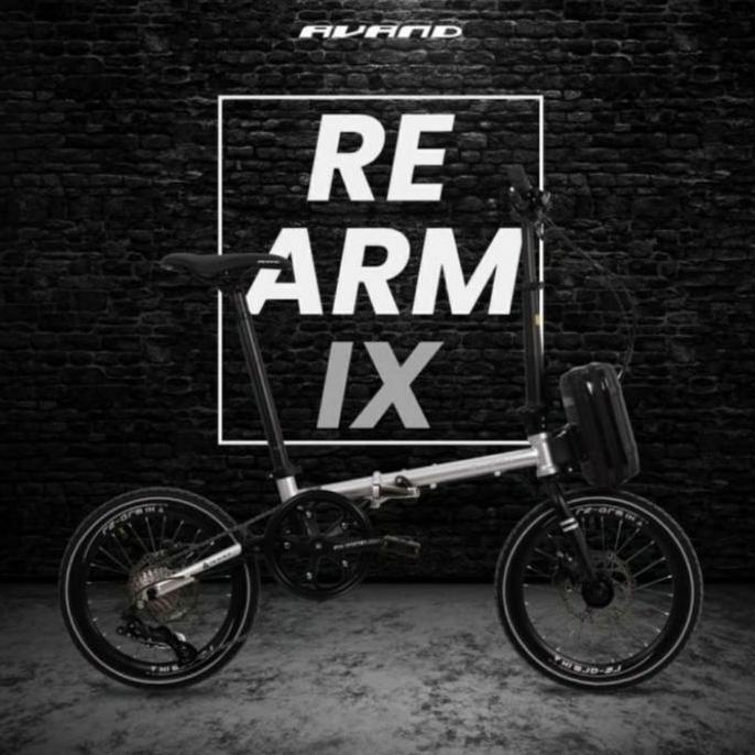 Terlaris Sepeda Avand Folding 16" Re-Arm Ix
