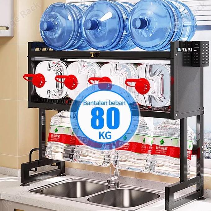 Rak Piring Wastafel Stainless Steel Rak wastafel cuci piring Rak pengering piring Rak dapur stainles