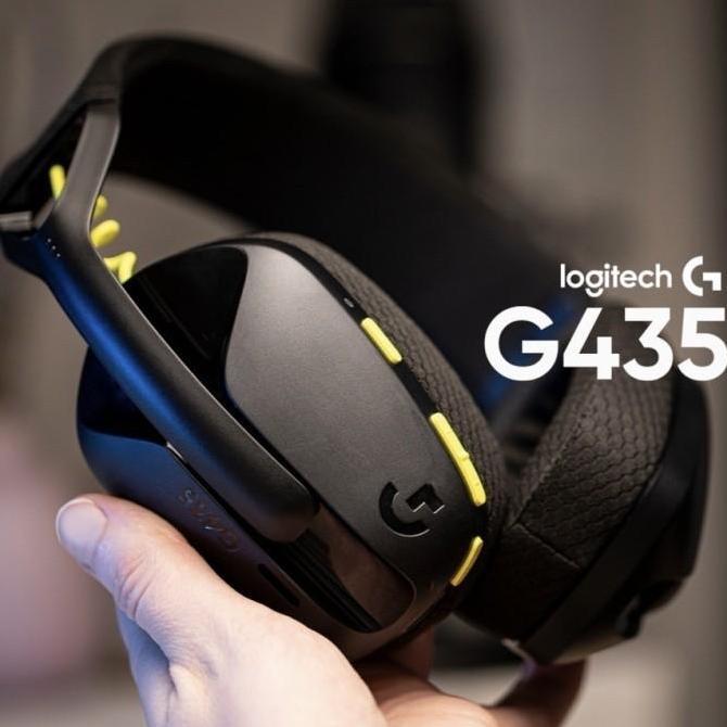 Logitech G435 Wireless + Bluetooth Gaming Headset Lightweight G 435