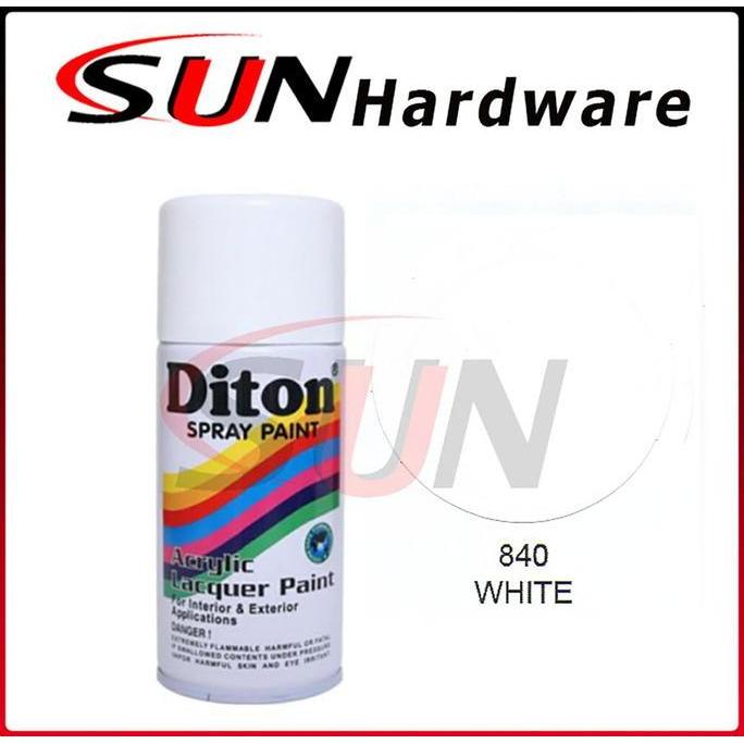Wutwut- Pilox Diton 300 Cc White 840 Pilox Pylox Cat Semprot Solid Putih Gloss