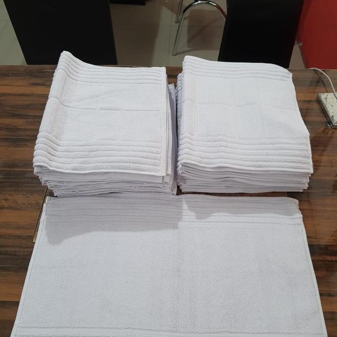 Promo keset Handuk Hotel / Keset handuk putih / Keset Hotel / Perlengkapan Hotel / Amenities Hotel D