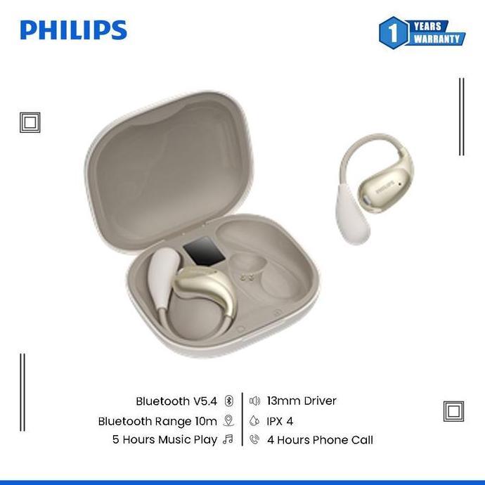 Philips TAT2769 Open Wireless Stereo Bluetooth Earphone Open Ear
