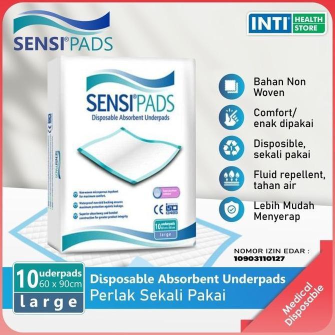 New- Sensi | Underpad Sensi | Perlak Sekali Pakai | Perlak Dewasa