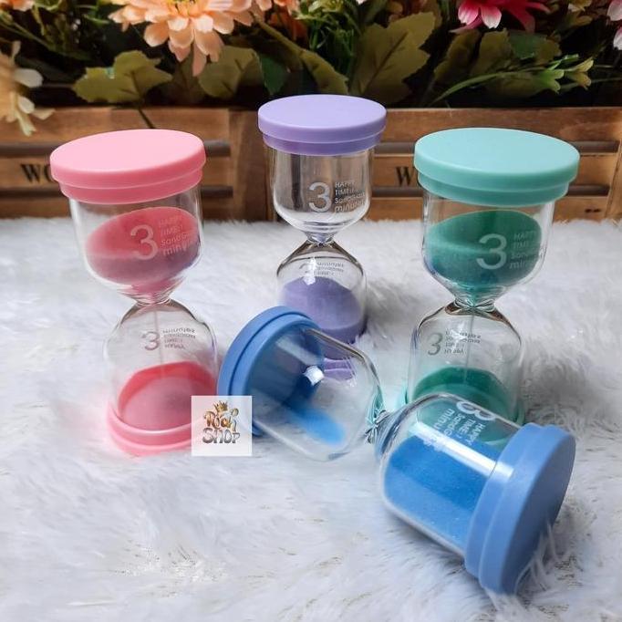 Promo Jam Pasir 3 Menit Timer Hourglass Sand Clock Diskon