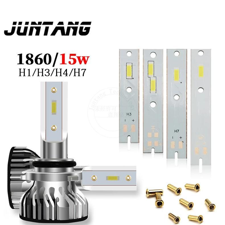 High power C6 car light modification 1860 LED wick 15W high brightness CSP white light bead H1 H3 H4