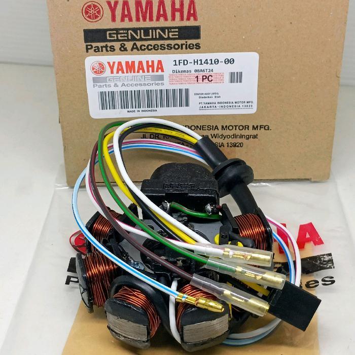 Spull Stator Assy Yamaha Fizr Force 1 Original Motorcycle Sparepart Original Dan Terpercaya