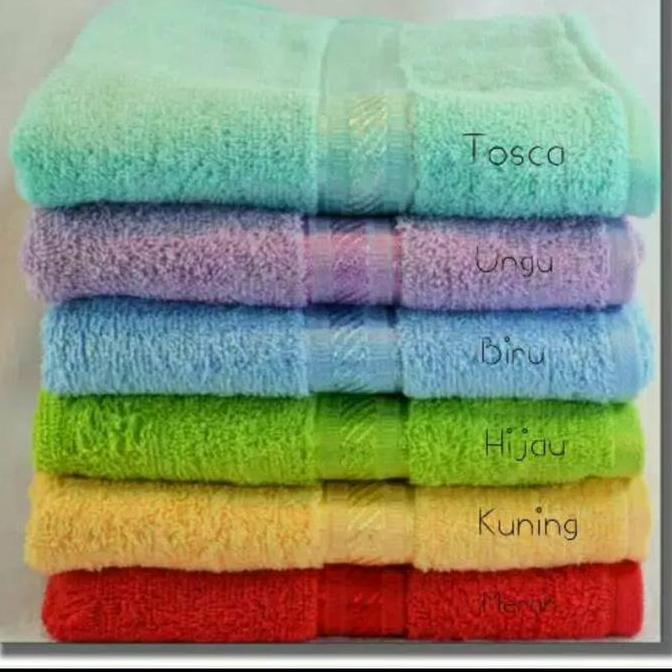 Grosir Handuk Merah Putih Besar 70 x 140 Terry Palmer - Handuk Dewasa