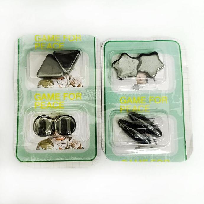 Set Magnet 4 Bentuk Besi Berani Mainan Anak Jadul 90an