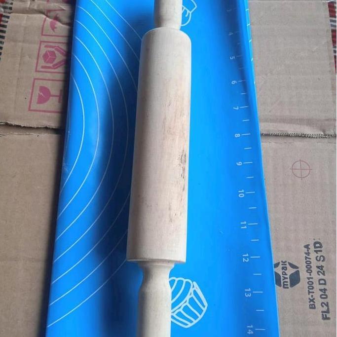 New- Alas Silikon Satu Set Rollpin Dan Screp/ Satu Set Alat Penggiling Adonan Anti Lengket Dapur Kit