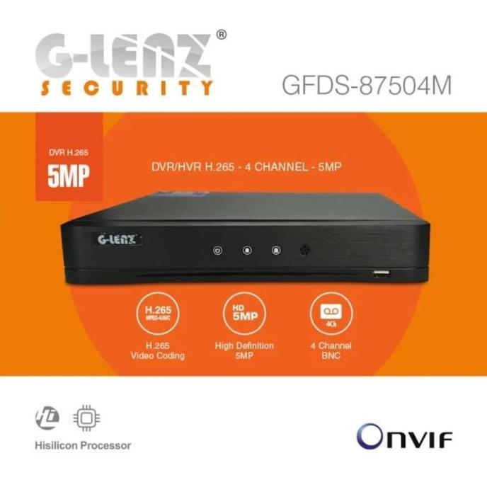 BEBAS ONGKIR - DVR GLENZ 4CH 1080P FULL HD P6SLITE