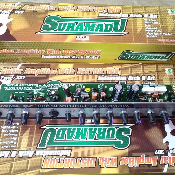 KIT AMPLIFIER GITAR DISTORSI DISTORTION SURAMADU ORIGINAL DAN TERPERCAYA