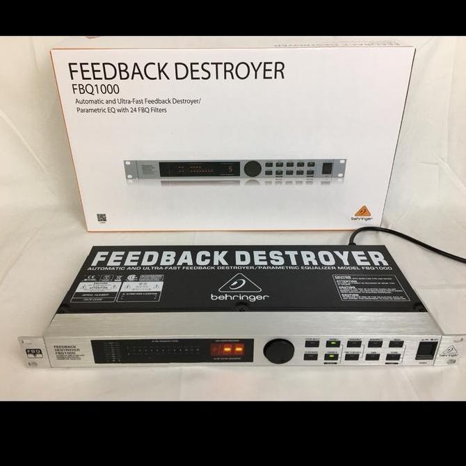 BEHRINGER FEEDBACK DESTROYER BEHRINGER FBQ1000 FBQ 1000 ANTI FEEDBACK ORIGINAL DAN TERPERCAYA
