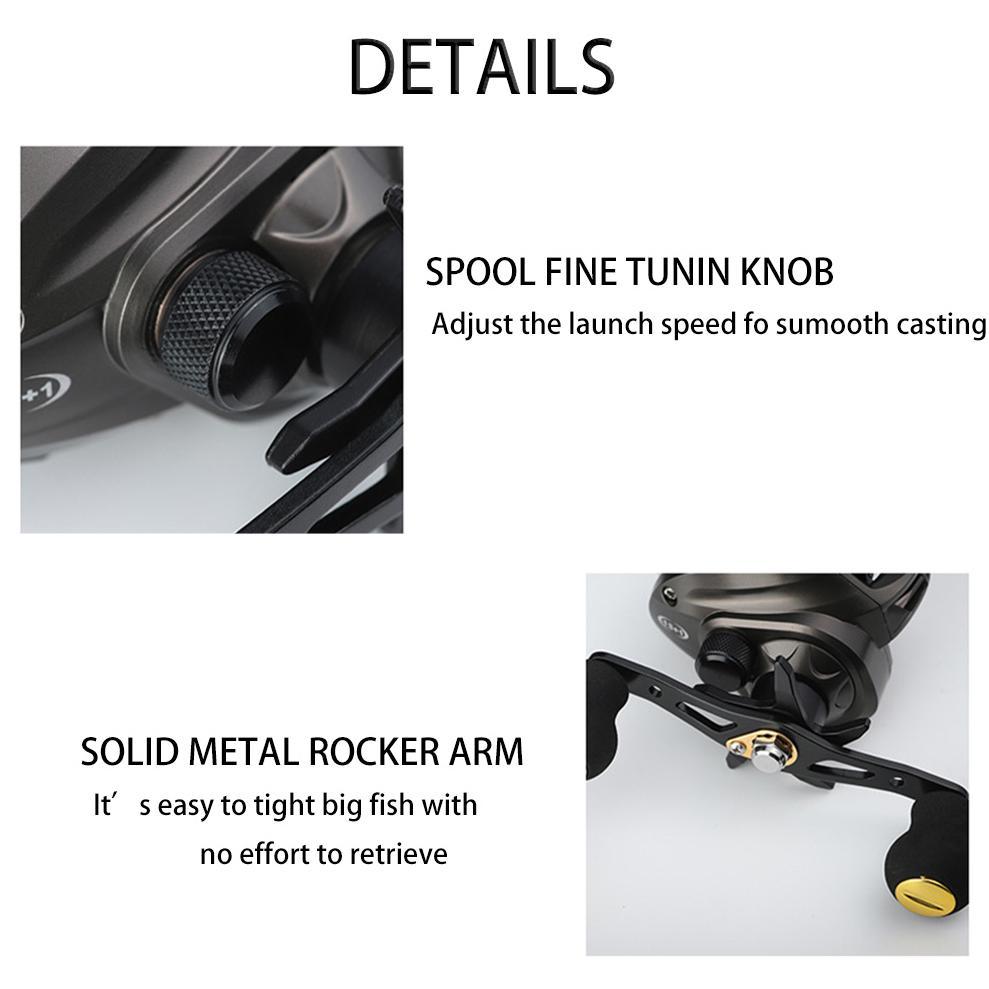 Cuci Gudang Indonesia Spot Pancing Putar Lure Fishing Ak2000 40Kg 7.2:1 Gulungan Pancingan Reel Panc