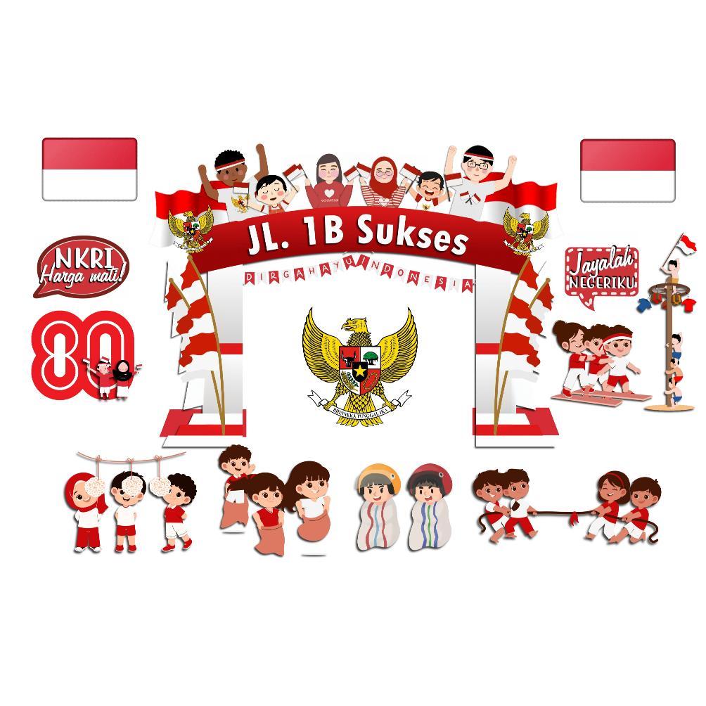 TOPPER TUMPENG KEMERDEKAAN RI