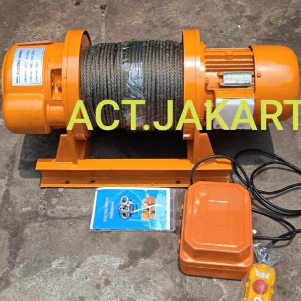 Electric Winch 2 Ton x 100 Meter WEKA Germany Quality