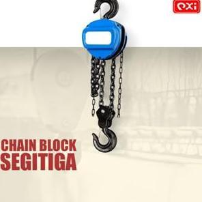 Chain Block/Takel/Katrol 3 Ton X 3 Meter - Segitiga