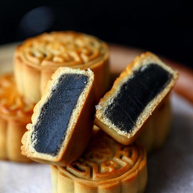 Filling Tausa Wijen Hitam Black Sesame Paste Isian Mooncake Roti 1 Kg Terlaris