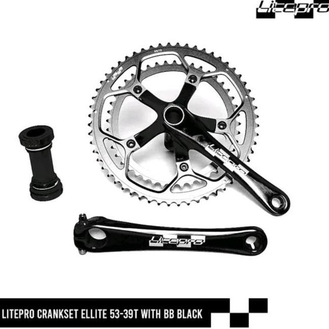 Crankset Chainring Bcd 130 Litepro Plus Seli Minivelo Roadbike