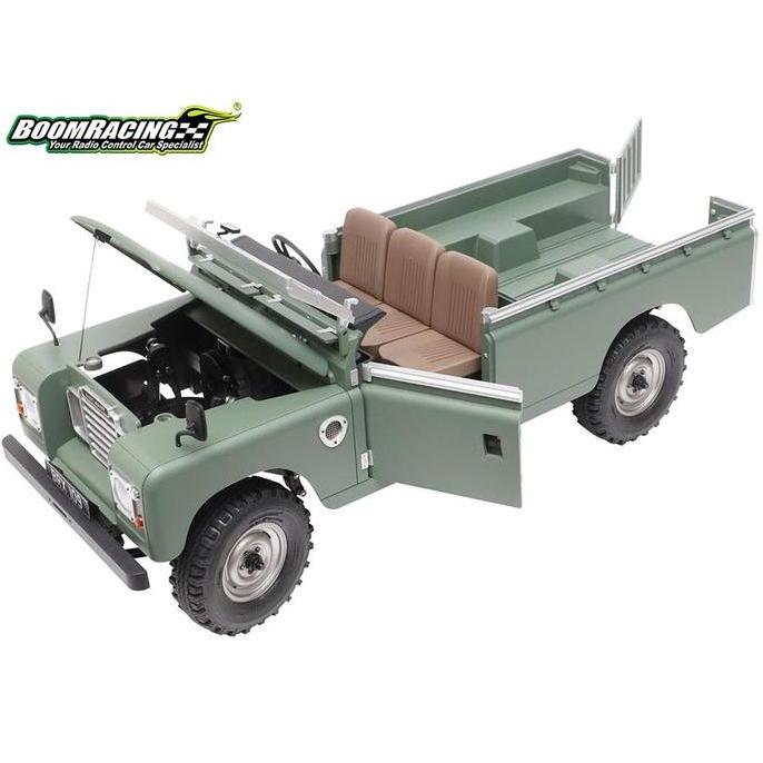 BOOM RACING 1/10 LAND ROVER SERIES III 109 PICKUP HARD BODY ONLY RC 1/10 ORIGINAL DAN TERPERCAYA