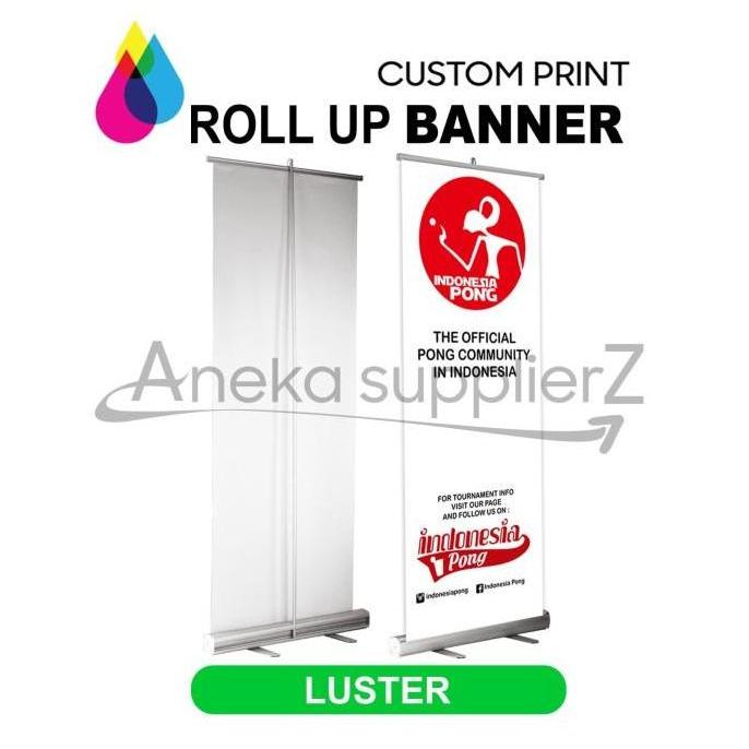 Roll Up Banner 85x200 cm (Luster)