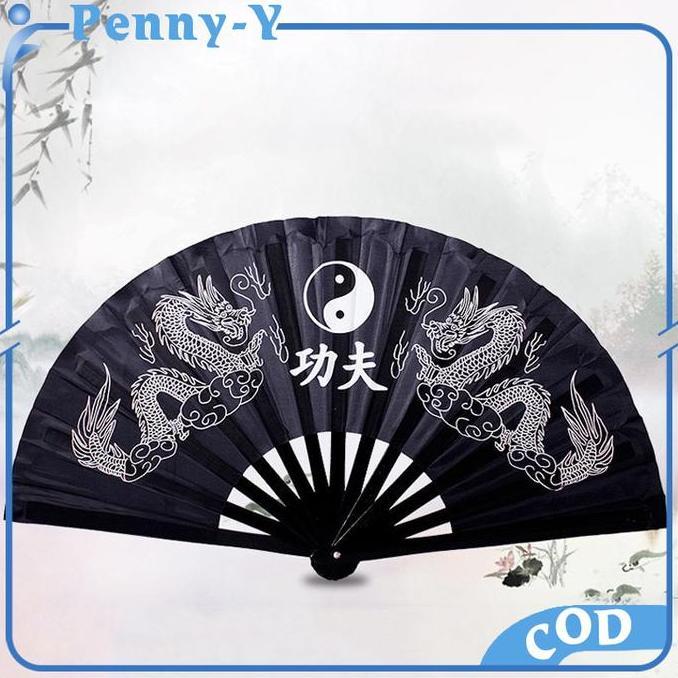 Kipas Tangan Lipat Kungfu Lipat Kipas Kungfu Jumbo Kipas Silat READY
