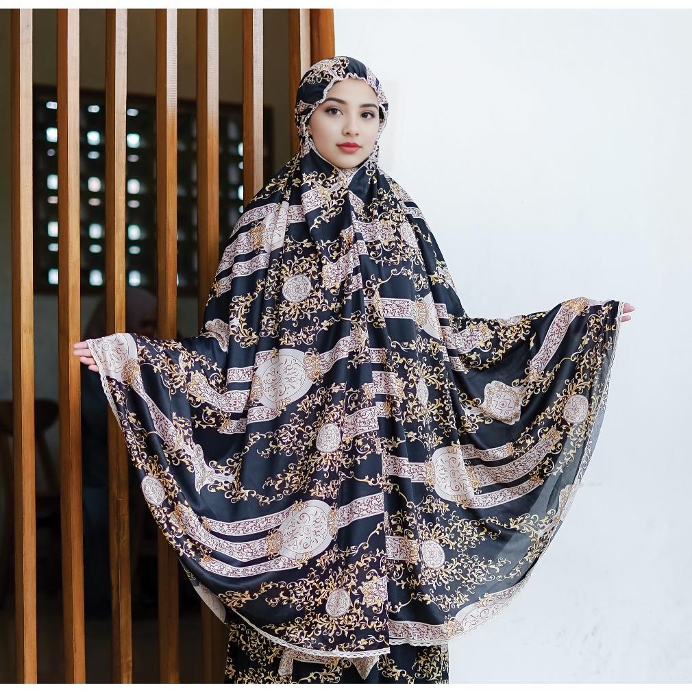 Mukena Kaos motif mukena hyget traveling travel