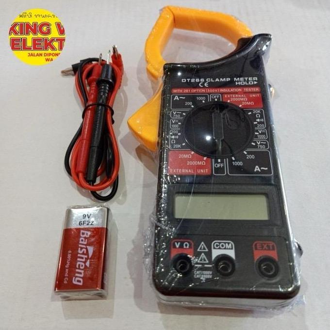 DIGITAL CLAMP METER / TANG AMPER ORIGINAL DAN TERPERCAYA