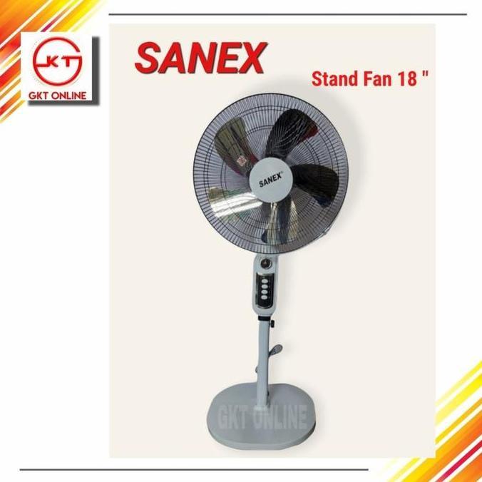 Kipas Angin Berdiri 18 Inch Sanex / Stand Fan Sanex / Kipas Berdiri ASLI