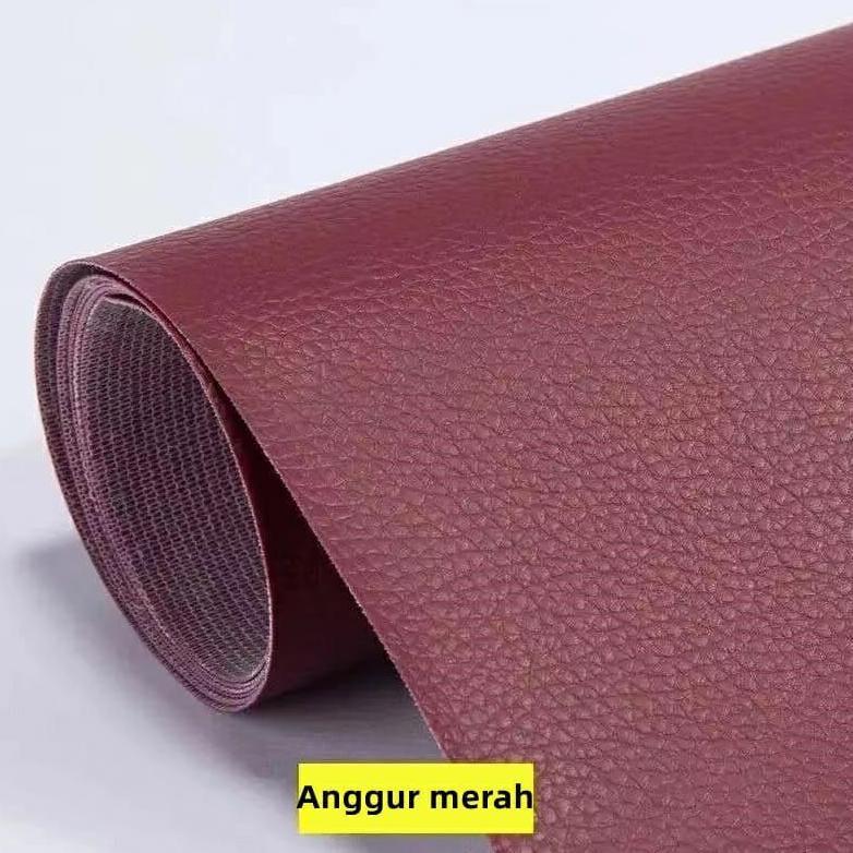 Cuci Gudang  Premium Sticker Kulit Dengan Perekat Yang Kuat Stiker Kulit Sofa Jok Motor Mobil Meja K