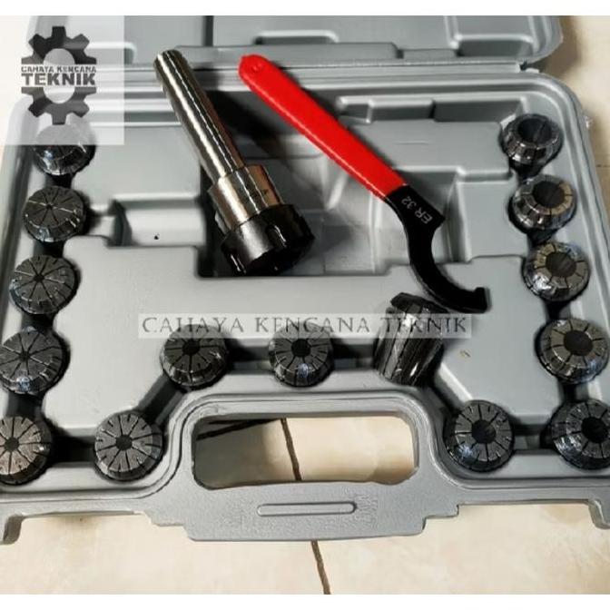 Collet set MT4 ER 32-15pcs Spring Collet Milling Chuck Set MT4 collet set MT ER32