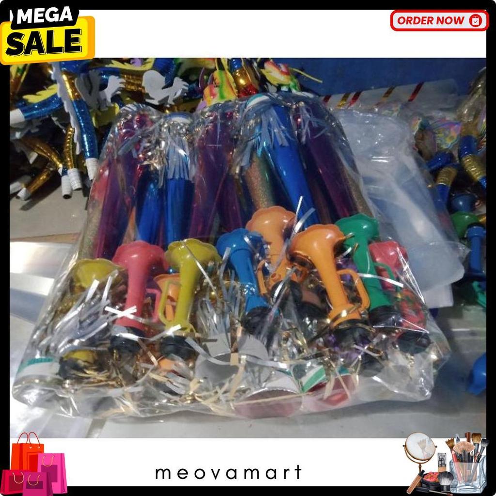 50% Off Terompet Tahun Baru Isi Grosir 10 Pcs Terompet Ulang Tahun