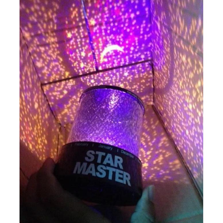 lampu proyektor led star master ( lampu tidur, kamar, hias )