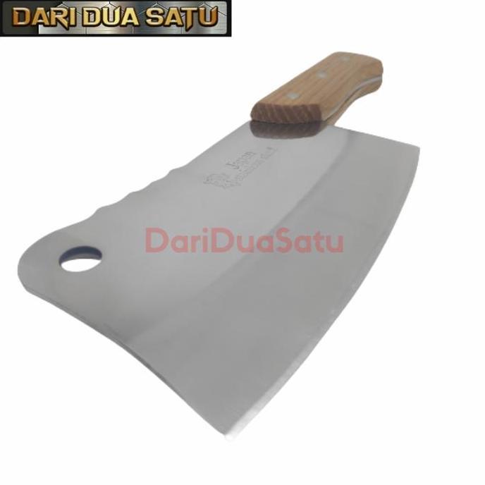 Golok Tulang Pisau Daging Gagang Kayu