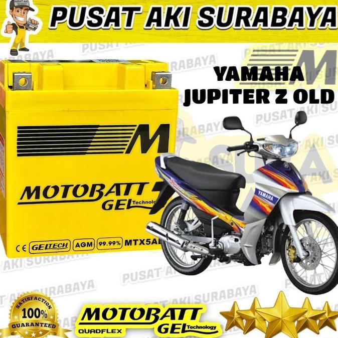 GARANSI AKI ORIGINAL MOTOBATT MTX5AL 12 VOLT 5 AMPER TITAN ACCU KERING