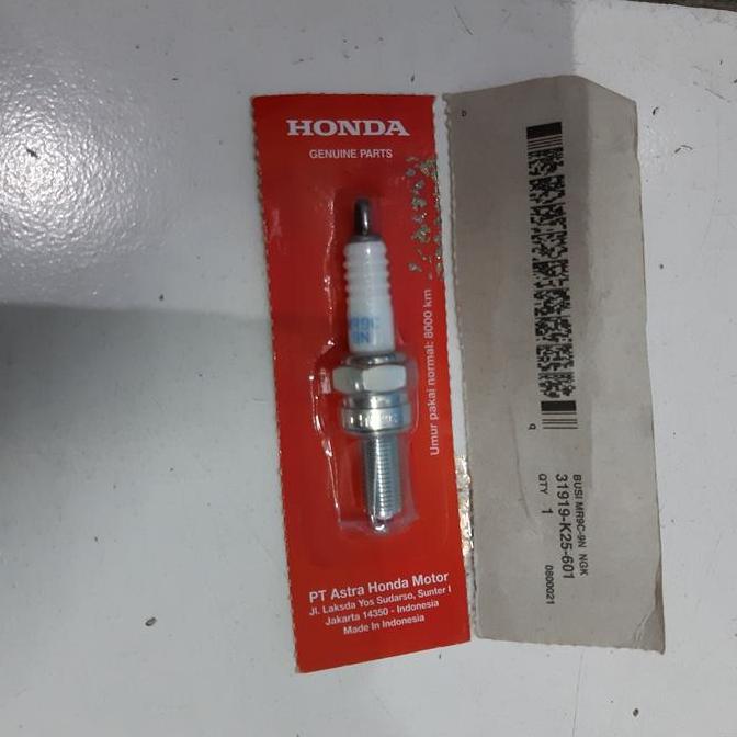 Promo Busi Honda Beat Fi-Scoopy Fi-Spacy Fi-Vario 110 Fi Asli 31919-K25-601 Diskon