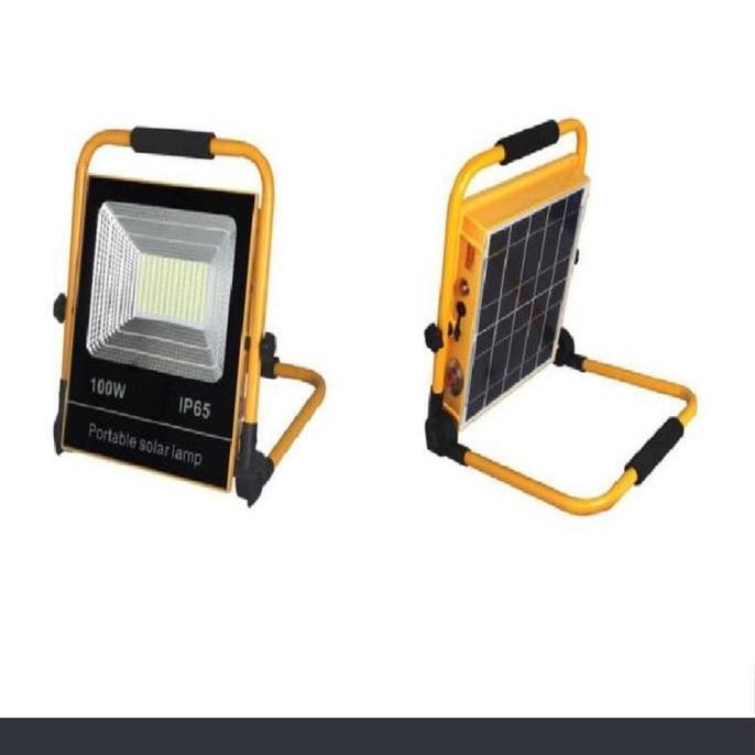 Lampu Sorot LED Portable 100watt Lampu Tembak Emergency 100watt Promo