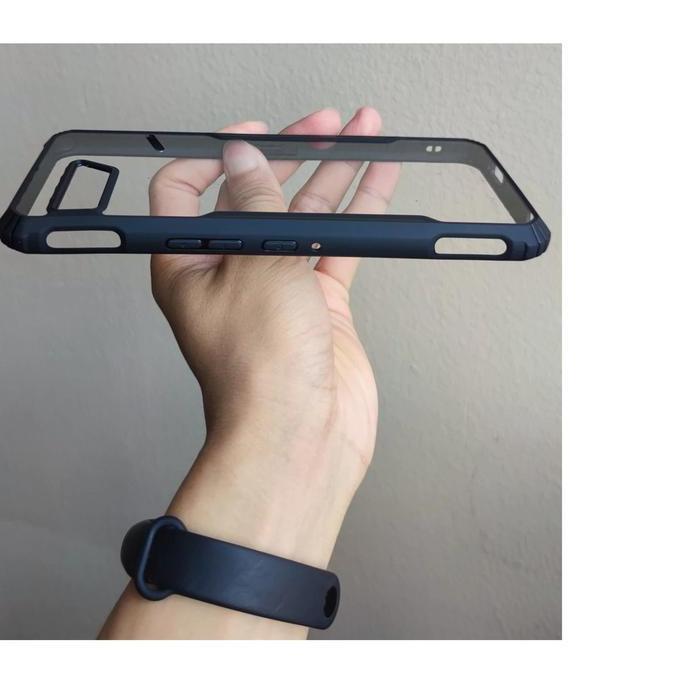 Case untuk ASUS ROG PHONE 5 6 BACK Case CLEAR ARMOUR MILITARY SOFT Case CASING HP [terbaik]