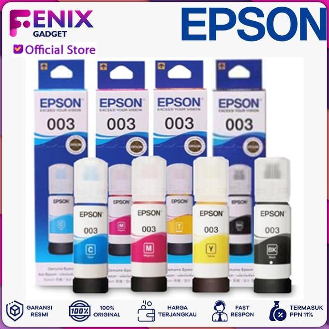 Tinta Printer Epson Tinta Epson 003 Original
