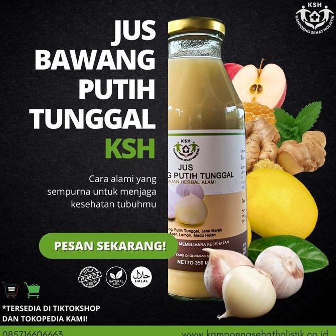 Jus Bawang Putih Tunggal