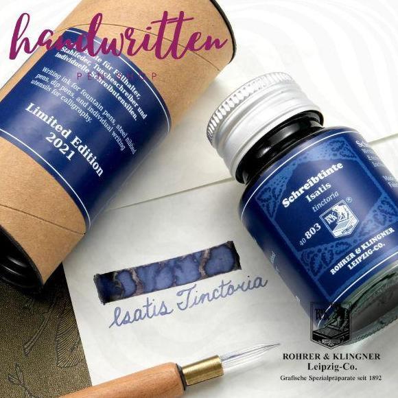 ROHRER & KLINGNER FOUNTAIN PEN INK 50ML / TINTA PULPEN PENA